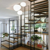 Irregular Spherical White Glass Pendant Light - Clowas