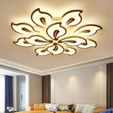 Petal-Shaped Modern Living Room Ceiling Light - Clowas