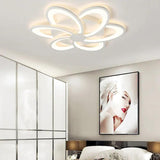 Flower-Shaped Modern White Bedroom Ceiling Light - Clowas