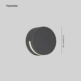 Weatherproof Round Outdoor Up and Down Wall Lights - Clowas