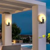 Bagel Ring Solar Outdoor Wall Lights - Clowas