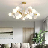 Colorful Flower Design Modern Chandelier - Clowas