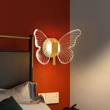 Butterfly Wall Light LED Modern Gold - Clowas