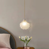 Shell-Shaped Modern Bedroom Pendant Light - Clowas