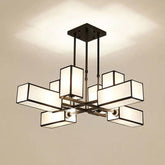 Multiple Rectangular Modern Living Room Pendant Lights - Clowas