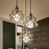 Acrylic Multi-Head Unique Sphere Pendant Light - Clowas