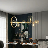 Linear Large Light Bulb Modern Chandelier - Clowas
