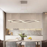 Double Curve Wrapped Modern Pendant Light - Clowas