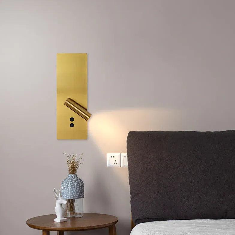 Matte Yellow Wall Reading Lamp - Clowas