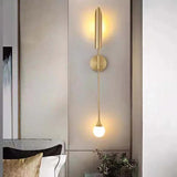 Modern Led Gold Up and Down Lights - Clowas