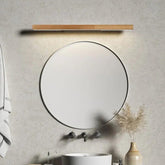 Minimalist Linear Wooden Led Mirror Lights - Clowas