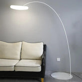 White Metal Dimming Art Floor Lamp - Clowas