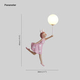 Girl Shaped Children's Bedroom Wall Lights - Clowas