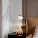 Translucent Diamond Glass Gold Pendant Light - Clowas
