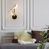Nordic Magpie Bird Wall Light For Living Room
