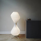 Nordic Silk White Floor Lamps For Living Room