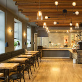 Molecule-Inspired Industrial Black Flush Ceiling Lights - Clowas