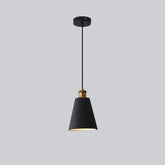 Black Round Cake Dining Room Pendant Light - Clowas