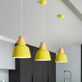 Yellow Bell Jar Kitchen Modern Pendant Light - Clowas