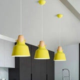 Yellow Bell Jar Kitchen Modern Pendant Light - Clowas