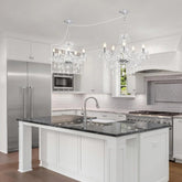 Multi-Layered Stars Crystal Modern Chandelier - Clowas