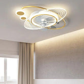 Luxury Ultra-Thin LED Ceiling Light With Fan