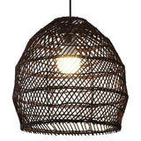 Weaving Dining Room Rattan Pendant Light - Clowas