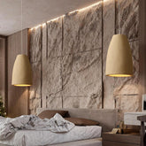 Wabi Sabi Resin Pendant Light for Bedroom