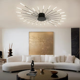 Firework Modern LED Flush Mount Ceiling Light - Clowas