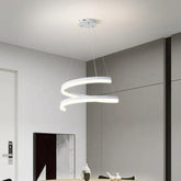 Office white led modern chandelier - Clowas