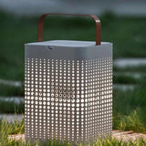 Perforated Lantern Handle Outdoor Floor lamps - Clowas