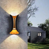 Black and Gold Wall Lights Outdoor Led - Clowas