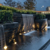 Black Garden Underwater Waterproof Spotlight - Clowas