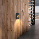 Downward Illumination Black Step Outdoor Lights - Clowas