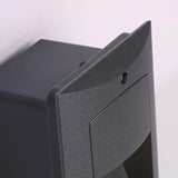 Downward Illumination Black Step Outdoor Lights - Clowas