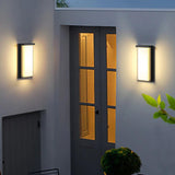 Rectangular Solar Led Outdoor Wall Lights - Clowas