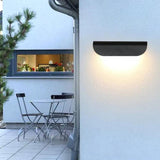 Arc Shaped Longboard Modern Outdoor Wall Lights - Clowas