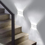 Motion Sensor LED Outdoor Up and Down Wall Lights - Clowas