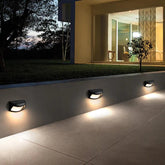 Copper Exterior Wall Lights with Solar Sensor - Clowas