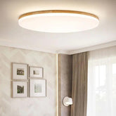 White Soft Light Bedroom Flush Ceiling Lights - Clowas