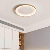 Depression Neutral Modern Wooden Flush Ceiling Lights - Clowas
