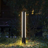 Large Cylinder Led Black Bollard Lights - Clowas