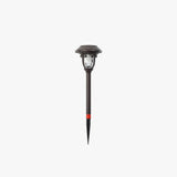 Lawn Coffee Glass Solar Bollard Lights - Clowas