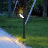 Black Cone Bollard Spike Lights