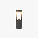 Outdoor Pillar Mounted Lights Waterproof Simple Square