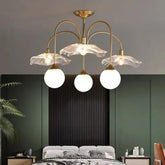 Petal Octopus Gold Modern Chandelier - Clowas