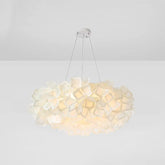 Petal-Shaped PVC Modern Bedroom Pendant Light - Clowas