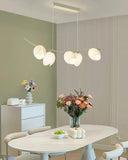 Cream Floral Ceiling Pendant Lights for Dining Room