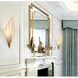 art deco style wall lights gold - Clowas