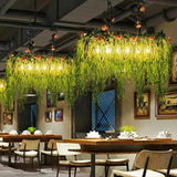 Rose Iron Frame Vintage Pendant Light - Clowas